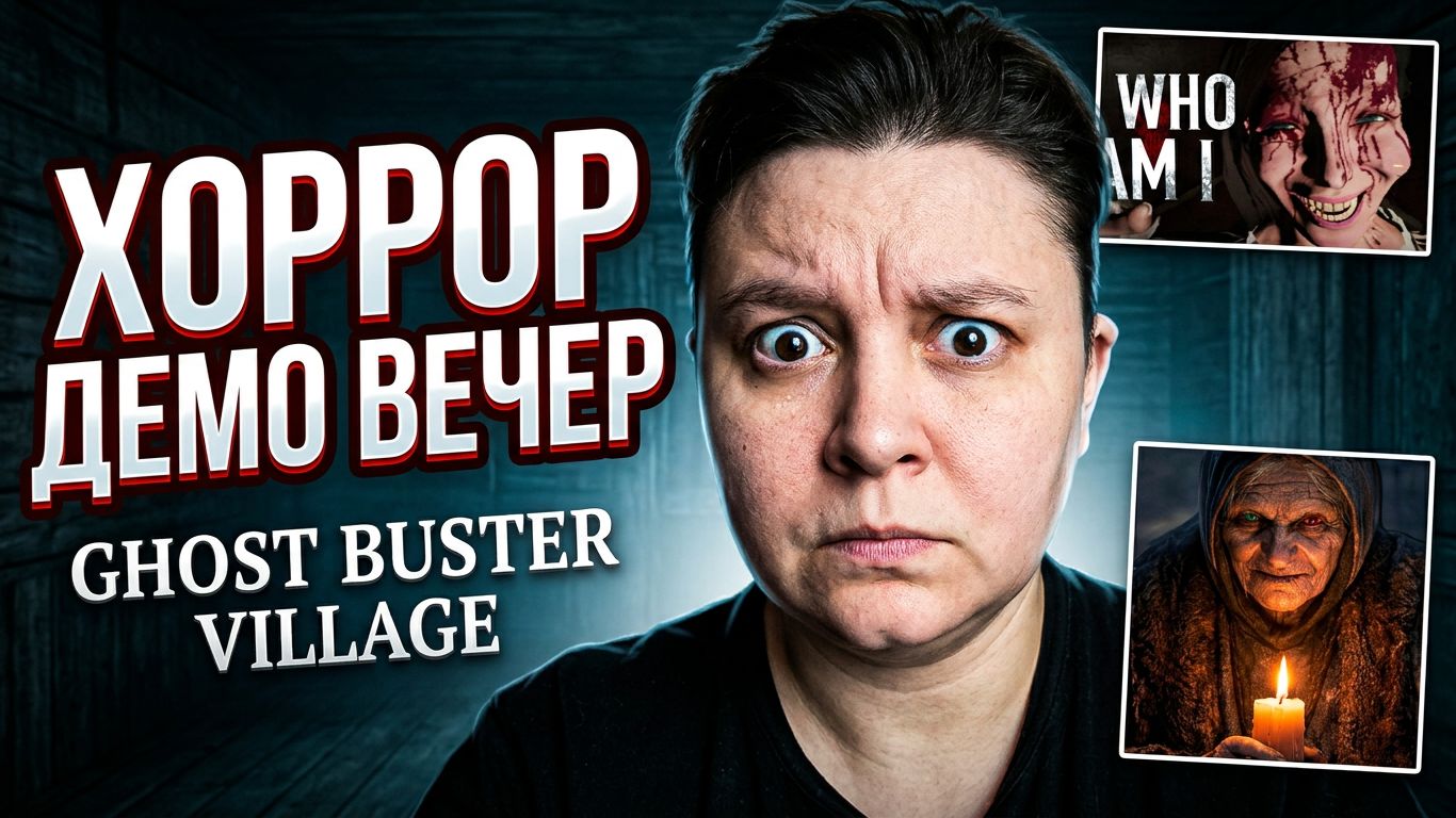 Демо хорроры на вечер - Ghost Buster:Village,, Who Am I