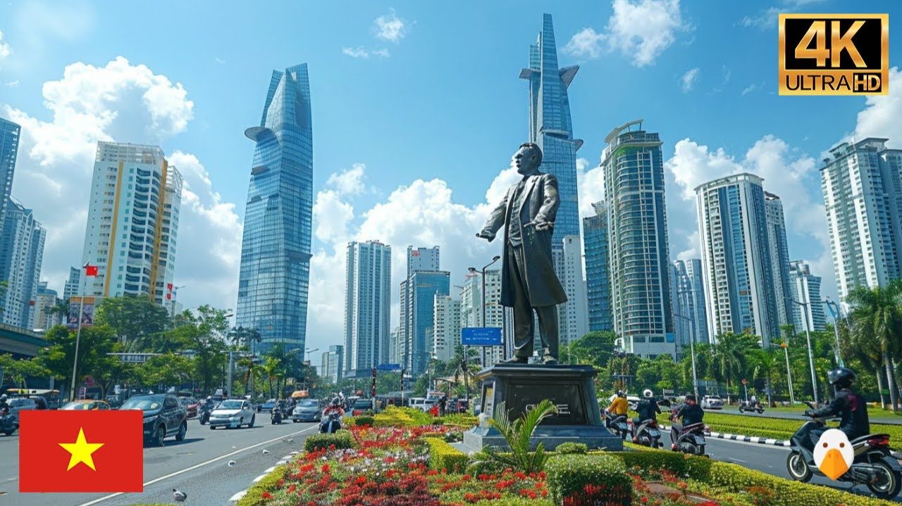 Хошимин, Вьетнам🇻🇳 Современный город с населением 10 миллионов человек.