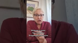 Мой шок в шоке. Про случай во владимирской школе