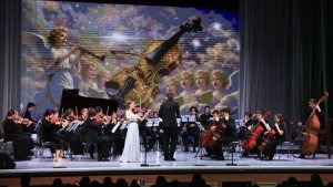 П. И. Чайковский Концерт для скрипки с оркестром D-dur, 2–3 части. Людмила Выговская, Трофим Бурков