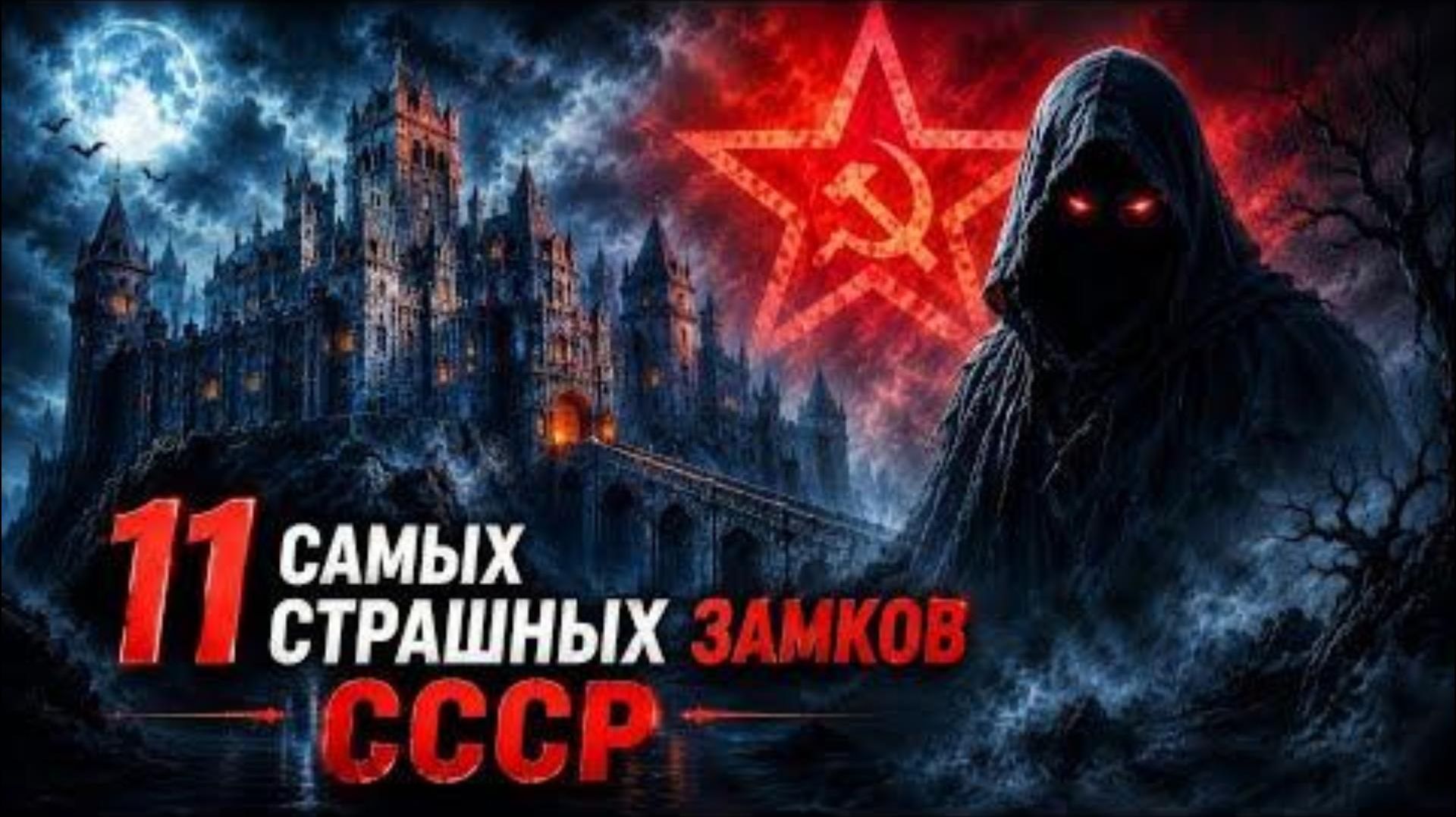11 самых страшных ЗАМКОВ бывшего СССР!