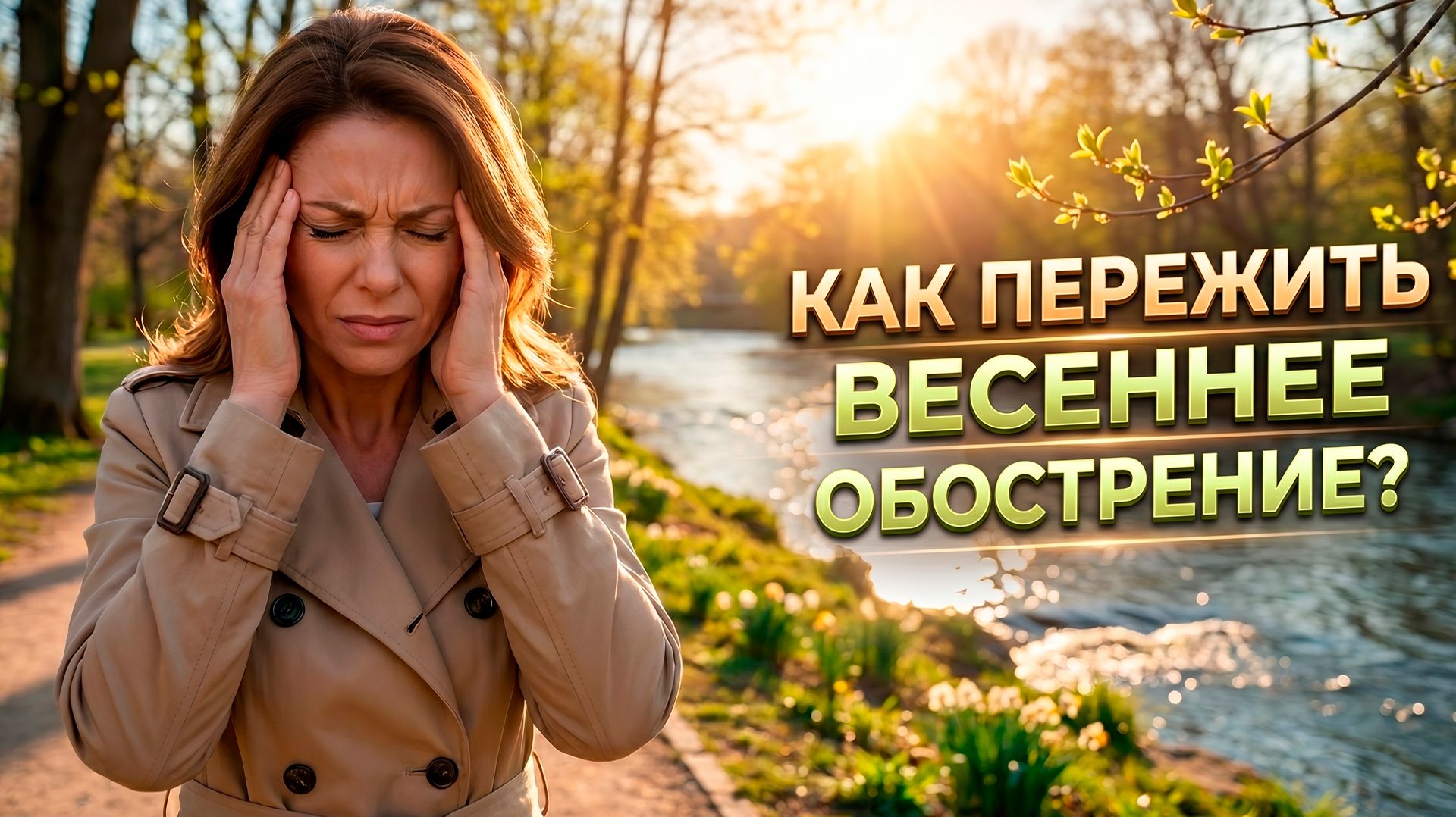 Как пережить весеннее обострение?