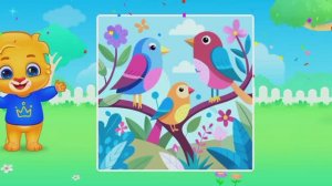 Детский развивающий мультфильм, пазлы, головоломка.