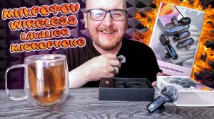 ОБЗОР ПЕТЛИЧНОГО БЕСПРОВОДНОГО МИКРОФОНА Wireless Lavalier Microphone Wylsacom НА МИНИМАЛКАХ