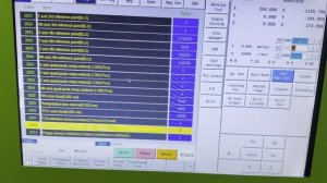 SYNTEC 60CB смена языка интерфейса ввод пароля