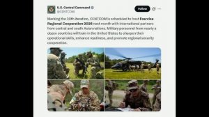 США проведут летом учения с военными из Центральной и Южной Азии.