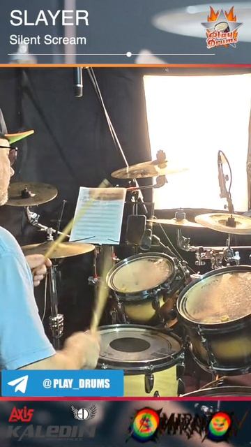 Slayer - Silent Scream - Dave Lombardo | Александр Смирнов #drumcover #drumfill
