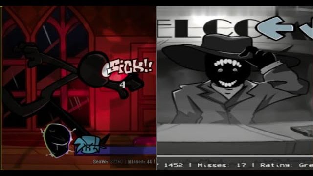 ДВА КРУТЫХ МОДА В ОДНОМ ВИДЕО (fnf doors, black market)