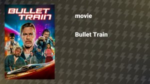 Bullet Train (movie, 2022)