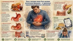 Почему болит желудок?