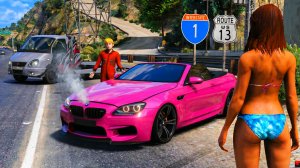 ГРИШКА ПОМОГ ДЕВУШКЕ НА ДОРОГЕ ! BMW M6 СЛОМАЛАСЬ НА ТРАССЕ - ЖИЗНЬ ПЕРЕКУПА В GTA 5