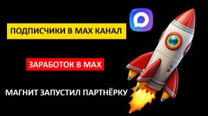 Подписчики, заработок в Макс