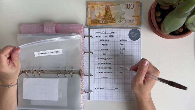 РАСПРЕДЕЛЕНИЕ ДЕНЕГ ИЗ КОНВЕРТОВ В КОПИЛКУ. Май 2026.
