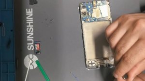 Samsung a165 (A16) Разборка  Замена дисплея оригинал в рамке
