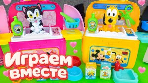 ИГРАЕМ ВМЕСТЕ В ИГРУШКИ ИЗ МУЛЬТИКА МИККИ МАУС И ПЛУТО ! АСМР ИГРУШКИ ИЗ МУЛЬТИКА ДЛЯ ДЕТЕЙ