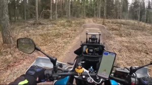 На трёх Cf moto 450mt вдоль Финского залива