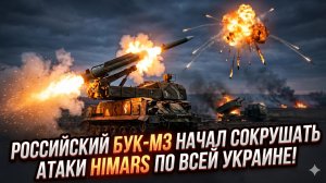 💥Российский «Бук-М3» начинает крушить ракетные атаки HIMARS по всей Украине