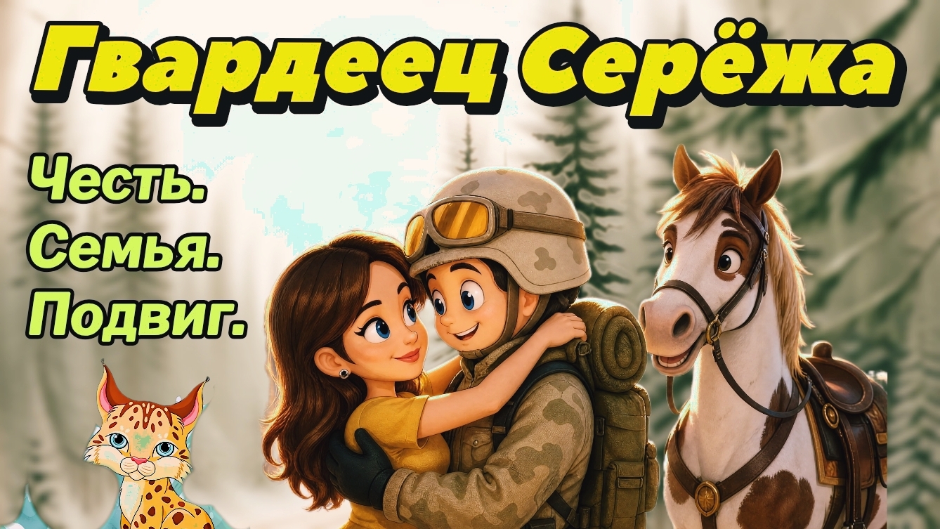 Гвардеец Серёжа / Семейный мультфильм про героя