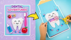 Мини набор доктора из пластилина: лёгкий DIY 🦷