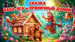 Пряничный домик | Русская народная сказка | Мультфильм для детей смотреть онлайн