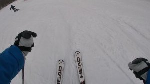 Япония. Спуск в Мияги Зао Эбоши. Трасса Динамика с участком для продвинутых