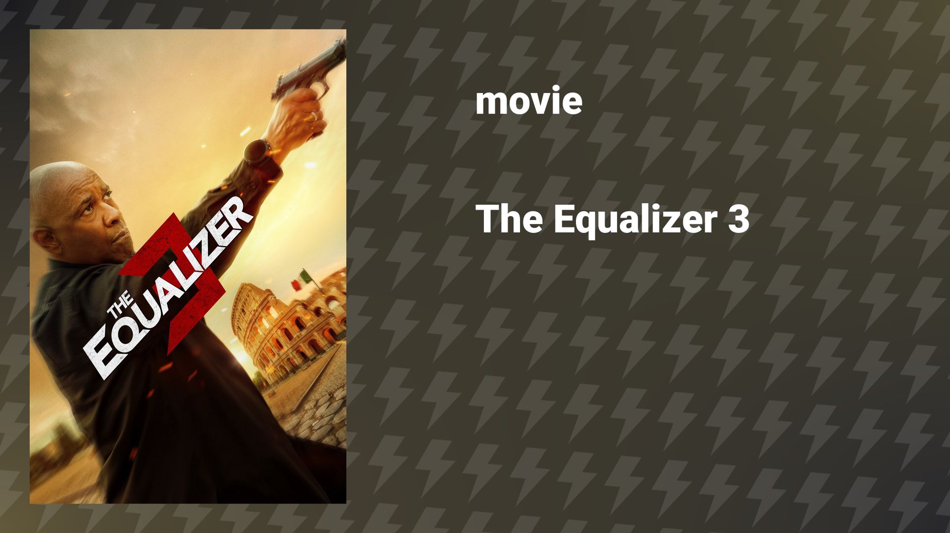 The Equalizer 3 (movie, 2023) смотреть онлайн