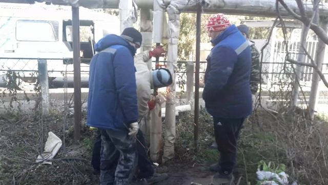 Тепловые сети! Снова утечку устранили по ГВС!