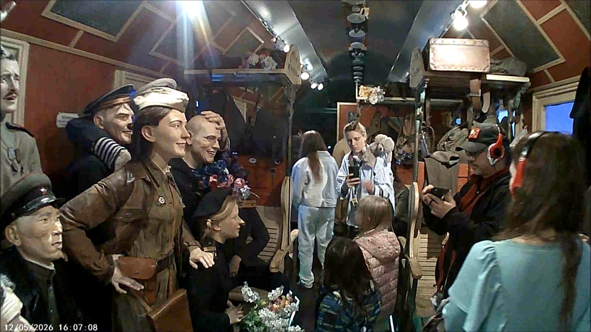 «Поезд Победы» — передвижной музей! смотреть онлайн
