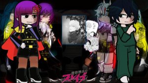 Remakes  Mato Seihei no slave react to Yuuki as Gojo  Part 1  [Eng,Ru]