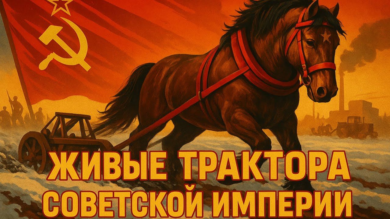 Советские богатыри конного мира Символы могущества, терпения и верности