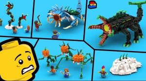 LEGO Stranger Things: Создаем Снежную акулу, Виноградную собаку и Тыквенную орду