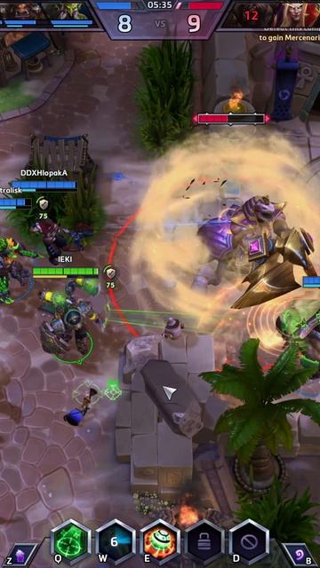 Битва за босса в Heroes of the Storm (HotS): Мастер ранги показывают как рискованно его забирать