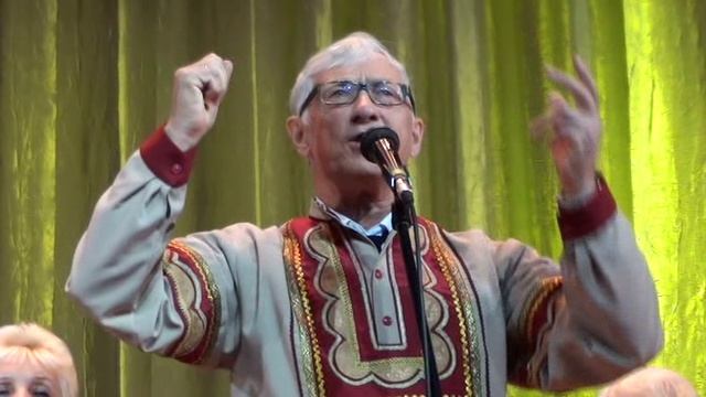 Концерт хора ветеранов труда Ивановской областной организации  общества слепых.21.10.15 г