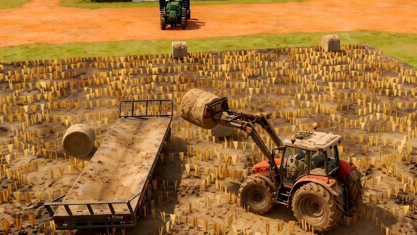 [РП] В ИГРЕ "FARMING SIMULATOR 18". ПРОДОЛЖАЮ РАЗВИВАТЬ С/Х (СЕЛЬХОЗ) ЗАГРУЗКА РУЛОНОВ [ДЕНЬ-7]