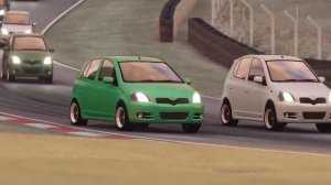 bouncing toyotas yaris