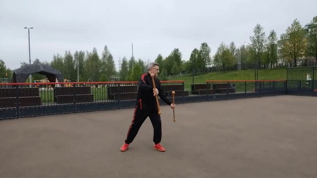 Тренировка с Дабл Балл Стаффами (3)