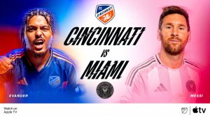 Цинциннати — Интер Майами Майами Футбол США. MLS Прямая Трансляция