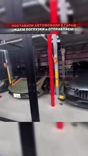 ПОСТАВИЛИ FERRARI и LAMBORGHINI в гараж до ОТПРАВКИ #приколы #автоподбор #мемы #автоприколы
