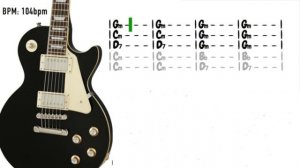 Groove Blues Guitar Backing Track in Gm