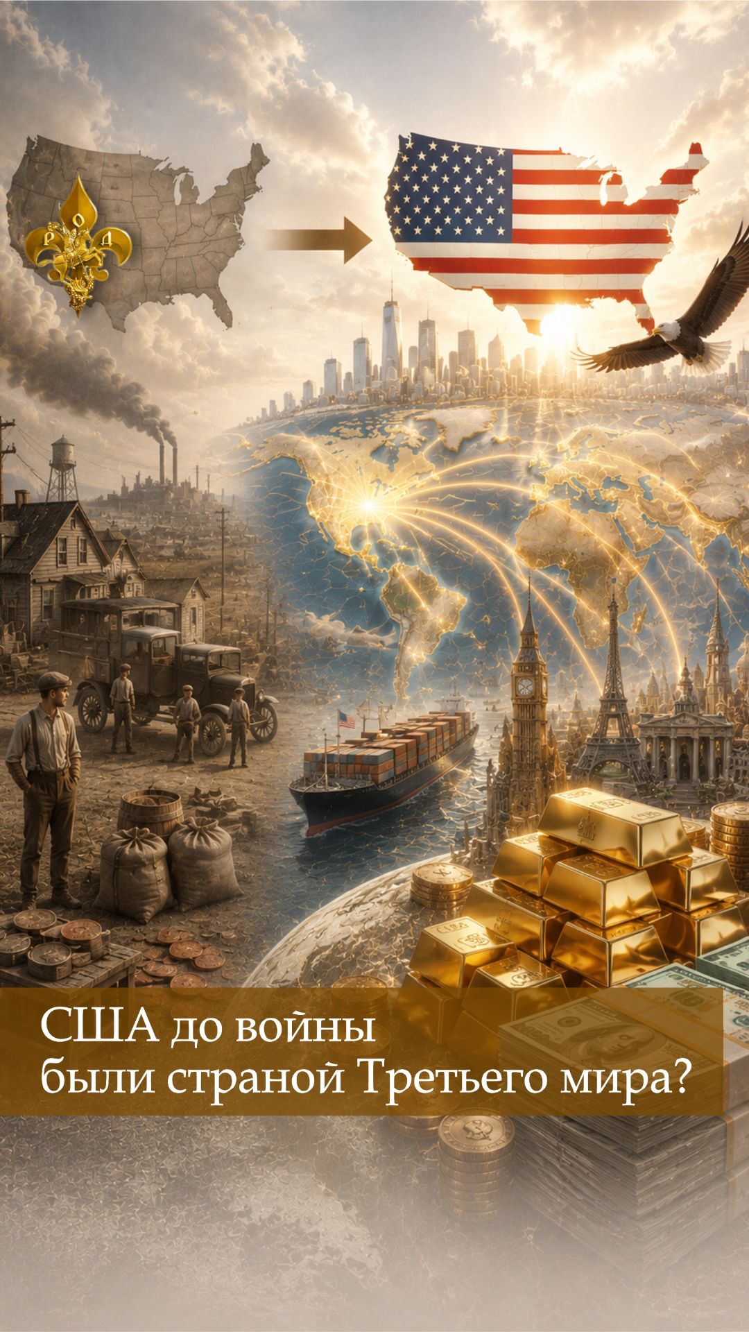 США до войны: страна Третьего мира, ставшая мировой державой