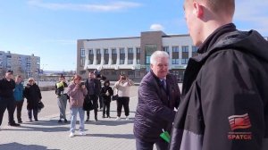 Пятёрка отважных. Братск проводил своих храбрых мужчин на службу Родине