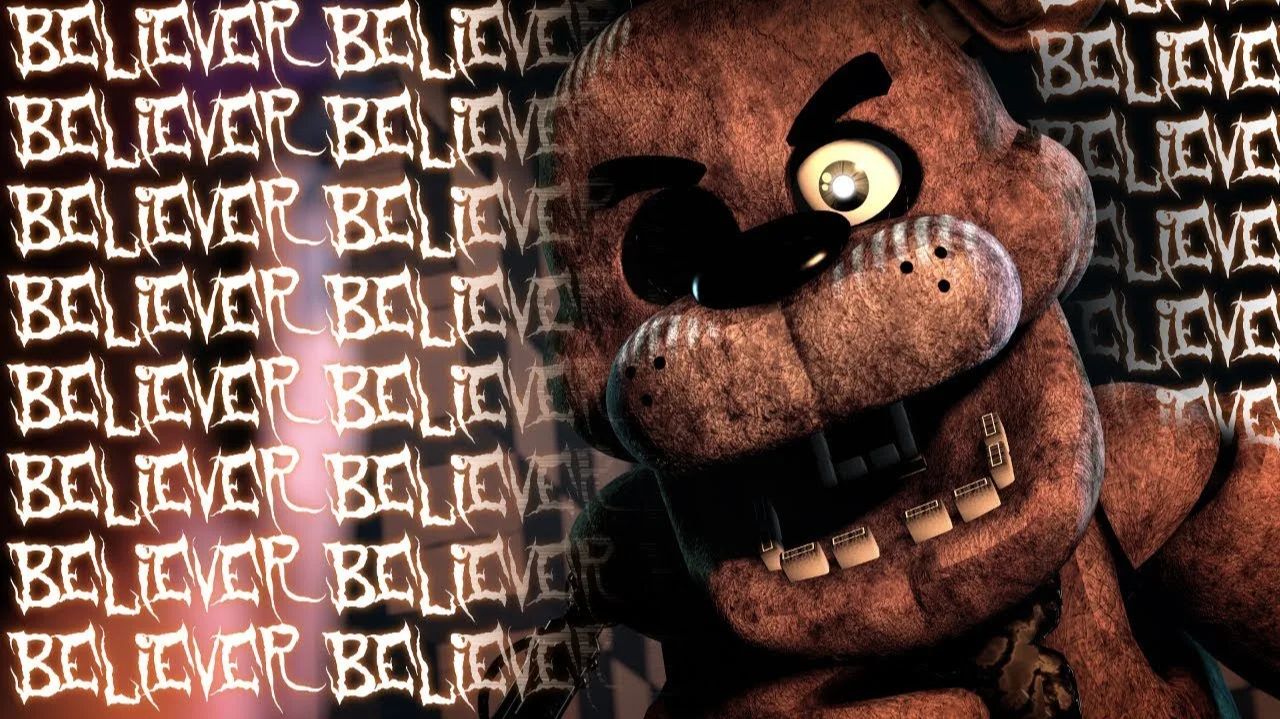 📹 [SFM FNAF] BELIEVER - FNaF Animation of the Imagine Dragons Song