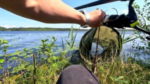 ОТЛИЧНАЯ рыбалка с берега. ЛОВЛЯ ЛЕЩА-ПОДЛЕЩА НА ПОПЛАВОЧНАЮ УДОЧКУ.