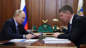 Решетников доложил Путину о росте экономики за последние три года на 10% в реальном выражении