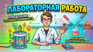 Лабораторная работа. Определение теплового эффекта реакции нейтрализации