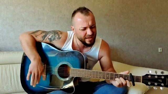 Седая ночь - Ласковый майЮрий Шатунов Кавер на гитаре