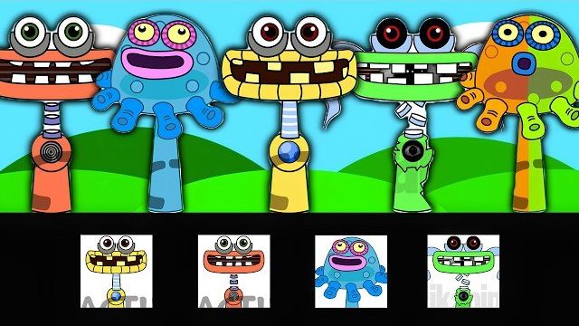 ИНКРЕДИБОКС СПРУНКИ OC: ВСЕ Wubbox (ИЗ My Singing Monsters) — ФАЗЫ 1–3