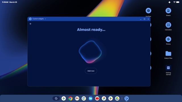 Widget Gemini AI