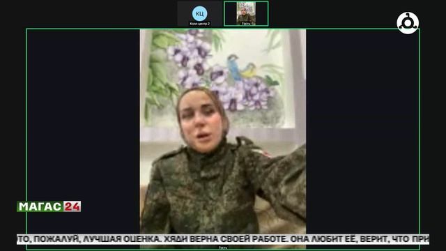 Медсестра из Ингушетии служит в прифронтовом госпитале Токмака