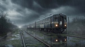 Ghost Train ─ Dark Ambient ｜ Abandoned Railway in the Night ｜ Galactic Nebula